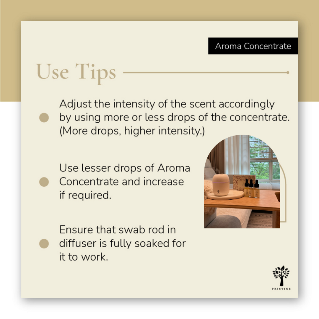 4-Pack Signature Aroma Concentrate Set (Free Humidifier)