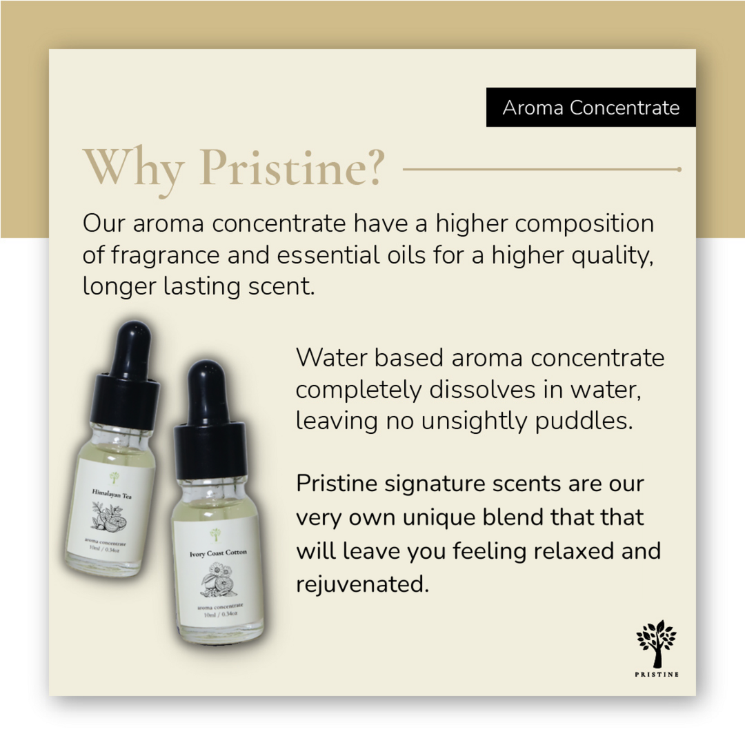 4-Pack Signature Aroma Concentrate Set (Free Humidifier)