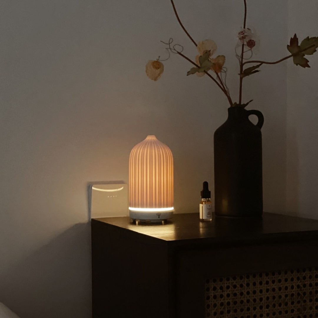 White Coral Diffuser + 6-Pack Hotel Scent Bundle