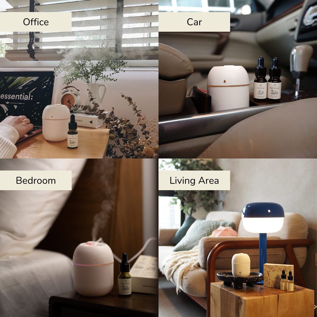 6-Pack Hotel Aroma Concentrate Set (Free Humidifier)