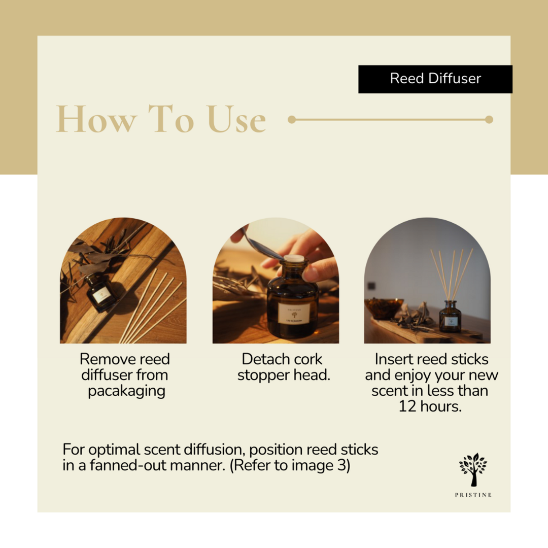 Moroccan Riad Reed Diffuser - 50ml