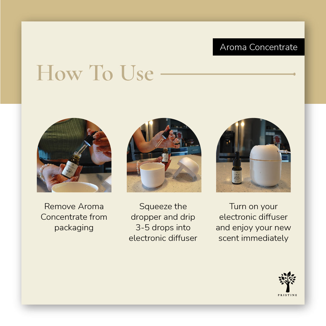 6-Pack Hotel Aroma Concentrate Set (Free Humidifier)