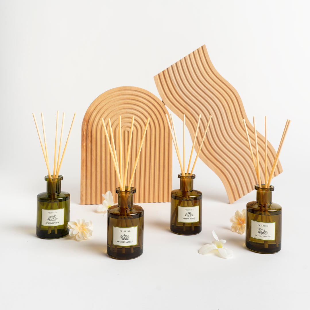 Hotel 4-Pack Bundle - 180ml Reed Diffuser
