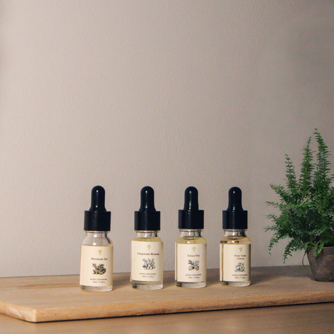 4-Pack Signature Aroma Concentrate Set (Free Humidifier)