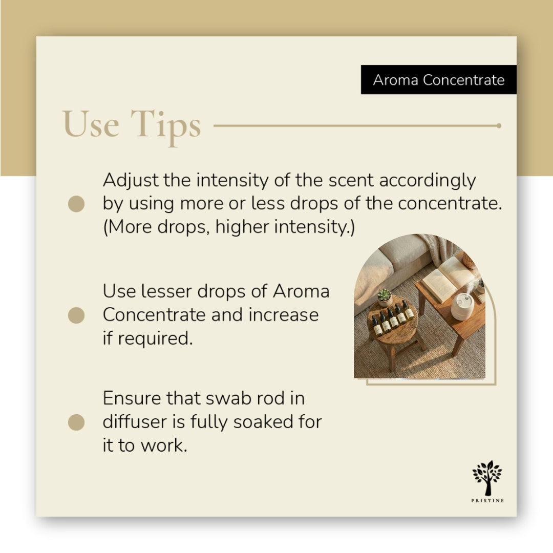 5-Pack Garden Aroma Concentrate Set (Free Mist Diffuser)