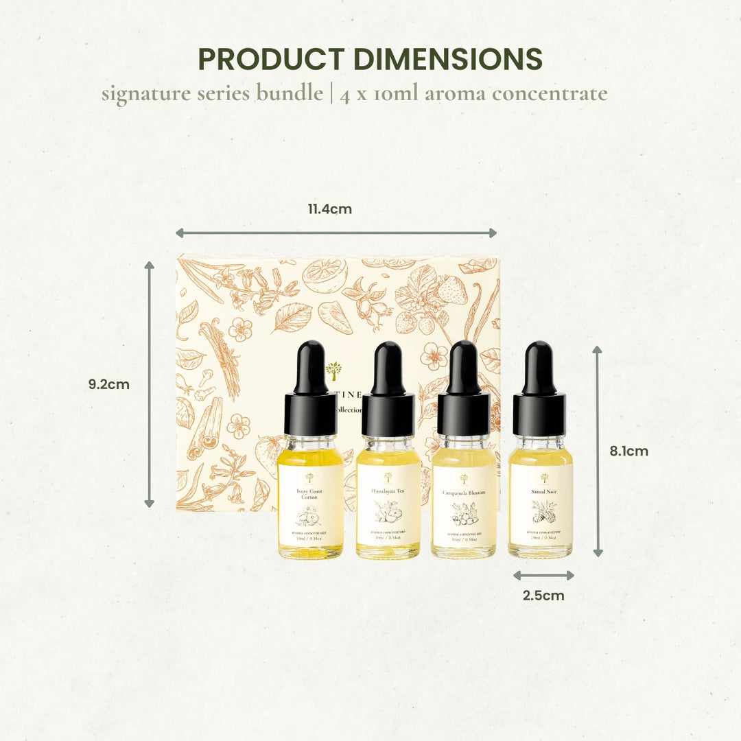 White Coral Diffuser + 4-Pack Signature Scent Bundle