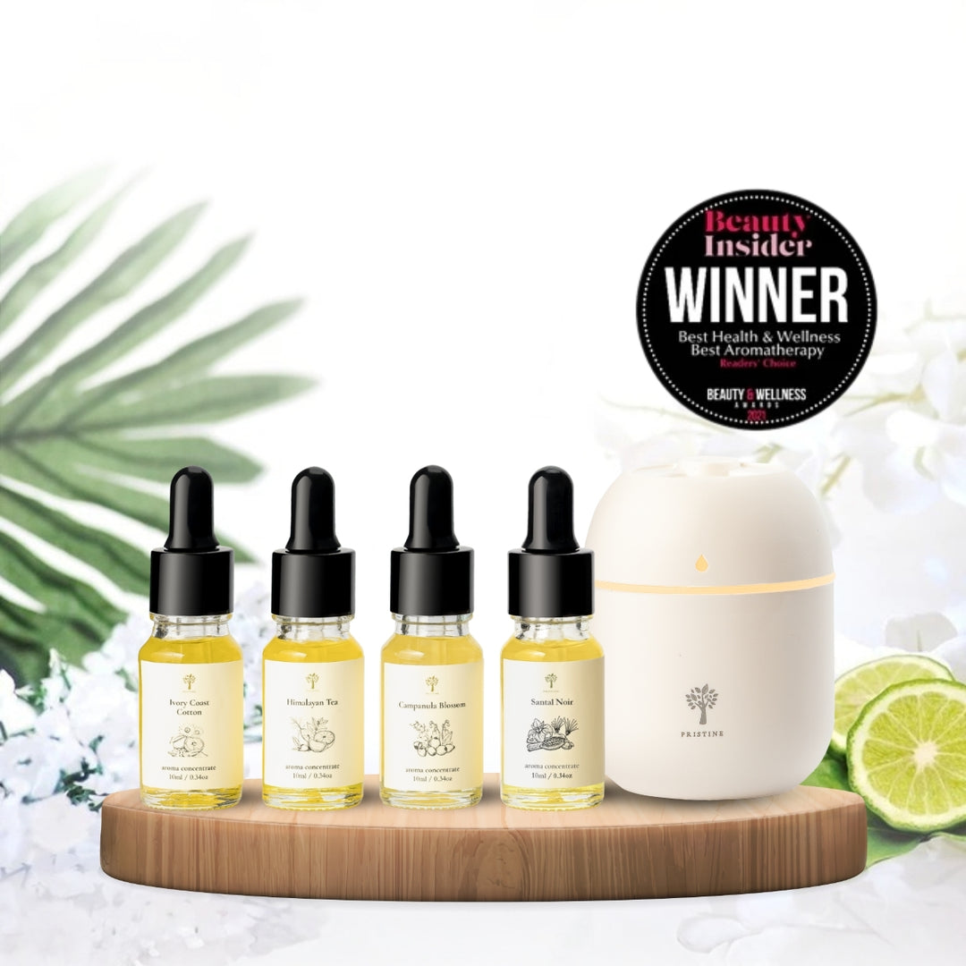 Pristine Scent Discovery Set (Free Mist Diffuser)