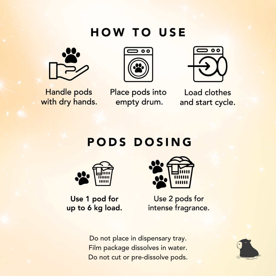 Santal Noir Laundry Pods x 2
