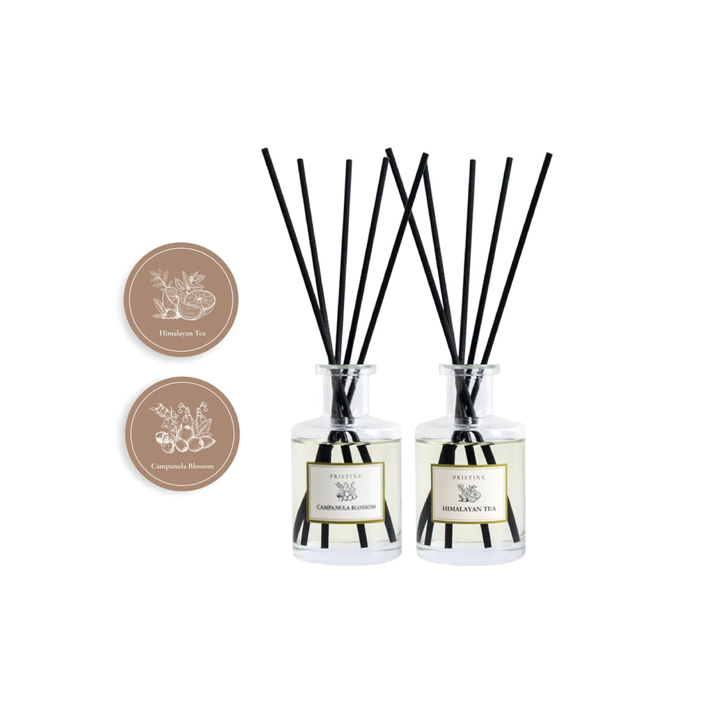 2-Pack Bundle Signature Scent Reed Diffuser Bundle (180ml) | Pristine MY